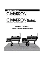 Предварительный просмотр 1 страницы Brinkmann 855-6306-5 Owner'S Manual