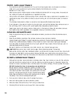 Preview for 20 page of Brinkmann DUAL FUNCTION II
GAS & CHARCOAL GRILL Owner'S Manual