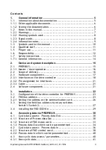 Preview for 3 page of Brinkmann FKO PROFIBUS Additional Operating Manual