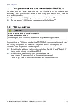 Preview for 23 page of Brinkmann FKO PROFIBUS Additional Operating Manual