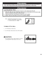 Preview for 21 page of Brinkmann Natural Gas Conversion Kit Installation Manual