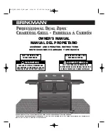 Brinkmann Professional Dual Zone Owner'S Manual preview