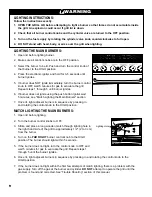 Предварительный просмотр 10 страницы Brinkmann ProSeries 2700 Owner'S Manual