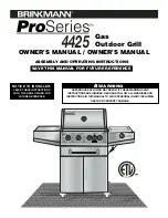 Brinkmann ProSeries 4425 Owner'S Manual preview