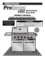 Brinkmann ProSeries 4495 Owner'S Manual preview