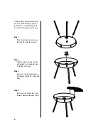 Предварительный просмотр 4 страницы Brinkmann Ranch Fire Pit & Grill Owner'S Manual