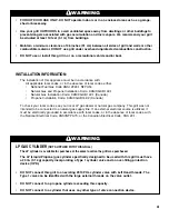 Preview for 5 page of Brinkmann Savannah 6630 Owner'S Manual