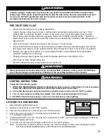 Preview for 7 page of Brinkmann Stainless Steel Gas Drop-In Side Burner Owner'S Manual