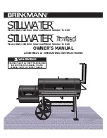 Brinkmann Stillwater Owner'S Manual preview