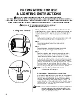 Предварительный просмотр 6 страницы Brinkmann Stillwater Owner'S Manual