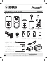 Preview for 2 page of BRINKS 999-00451 Installation Instructions Manual