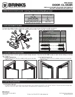 Предварительный просмотр 1 страницы BRINKS BC4007 Installation Instructions