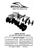 Предварительный просмотр 1 страницы Brinly DD-1000 Operating Instructions