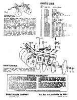 Предварительный просмотр 2 страницы Brinly DD-550 Assembly And Operation Manual