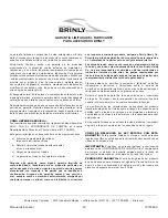 Предварительный просмотр 60 страницы Brinly FB-42RY Owner'S Manual