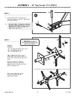 Предварительный просмотр 18 страницы Brinly PA-403BH Owner'S Manual