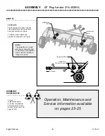 Предварительный просмотр 22 страницы Brinly PA-403BH Owner'S Manual