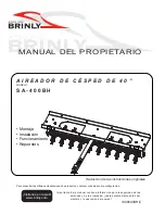 Preview for 9 page of Brinly SA-400BH Owner'S Manual