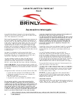 Предварительный просмотр 24 страницы Brinly SA-400BH Owner'S Manual