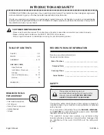 Preview for 2 page of Brinly SA-401BH Owner'S Manual