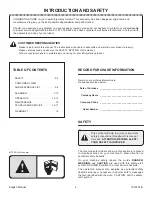 Preview for 2 page of Brinly SAT2-40BH-P Owner'S Manual