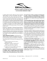 Предварительный просмотр 24 страницы Brinly SATY-40 BH Owner'S Manual