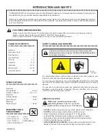 Предварительный просмотр 2 страницы Brinly STS-427LXH Owner'S Manual