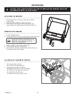 Предварительный просмотр 16 страницы Brinly STS-427LXH Owner'S Manual