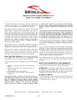 Предварительный просмотр 20 страницы Brinly STS-42BHDK Owner'S Manual