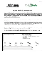 Предварительный просмотр 1 страницы Brinsea ChickSafe Door Installation Instructions