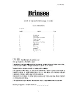 Brinsea Mini Eco User Instructions предпросмотр