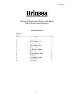 Brinsea Octagon 20 Advance User Instructions предпросмотр