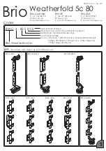 BRIO BWC4-80SHSS Manual preview