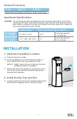 Preview for 5 page of BRIO CL520CV Instruction Manual