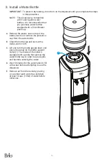 Предварительный просмотр 6 страницы BRIO CL520CV Instruction Manual