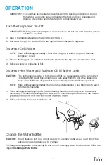 Preview for 7 page of BRIO CL520CV Instruction Manual