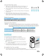 Preview for 5 page of BRIO CLNLPOU320SCF2 Installation And Operation Manual