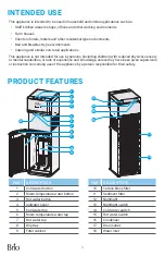 Предварительный просмотр 4 страницы BRIO CLPOU520UVF2 Instruction Manual