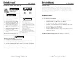 Предварительный просмотр 2 страницы BriskHeat ACR 3 Instruction Manual