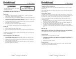 Предварительный просмотр 4 страницы BriskHeat ACR 3 Instruction Manual