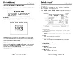 Предварительный просмотр 5 страницы BriskHeat ACR 3 Instruction Manual