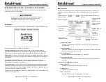 Предварительный просмотр 61 страницы BriskHeat ACR 3 Instruction Manual