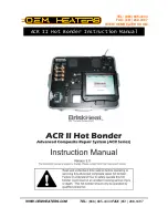 BriskHeat ACR II Hot Bonder Instruction Manual preview