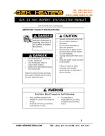 Preview for 3 page of BriskHeat ACR II Hot Bonder Instruction Manual