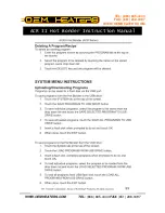 Preview for 11 page of BriskHeat ACR II Hot Bonder Instruction Manual