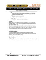 Preview for 16 page of BriskHeat ACR II Hot Bonder Instruction Manual