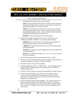 Preview for 8 page of BriskHeat ACR II Instruction Manual