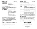 Preview for 16 page of BriskHeat DHCH Series Instruction Manual