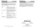 Preview for 20 page of BriskHeat FGDDC Instruction Manual