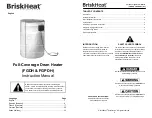 BriskHeat FGDH Instruction Manual предпросмотр